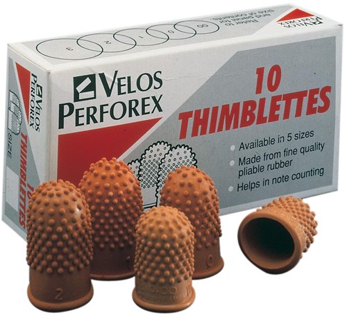Velos dé à coudre n° 1, diamètre 18 mm, paquet de 10 pièces