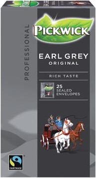 Thee Pickwick Fair Trade earl grey 25x2gr 25 Stuk