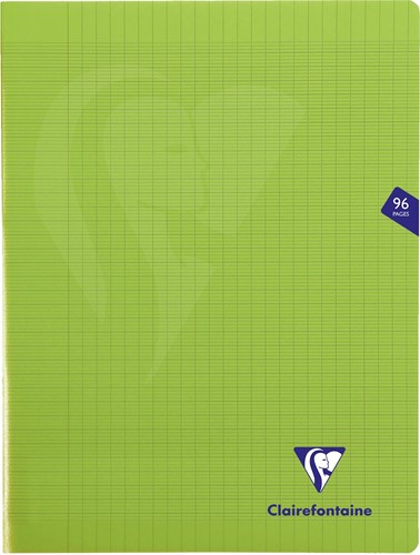 Clairefontaine cahier Mimesys pour ft A4+, 96 pages, couverture en PP, séyès, vert