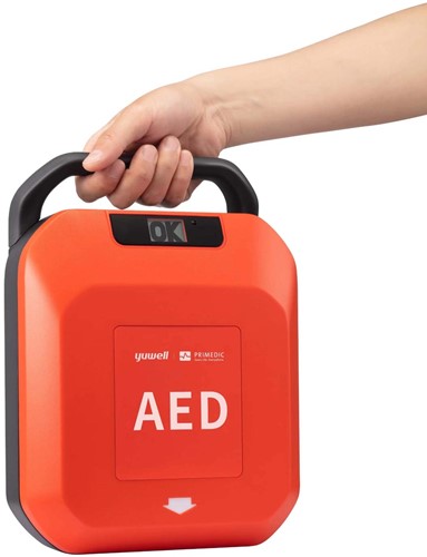 Primedic Heartsave 7, vol automatische AED, 4-talig
