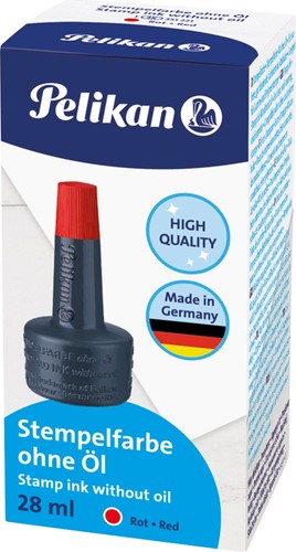 Pelikan encre à tampon, rouge 28 Milliliter