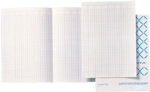 Atlanta by Jalema Accountantspapier ft 33 x 20,5 cm, opengevouwen tot 33 x 41 cm 100 Vel