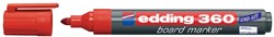 edding marqueur pour tableaux blancs, 360, rouge 1 Stuk