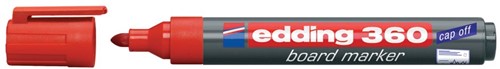 edding marqueur pour tableaux blancs, 360, rouge 1 Stuk