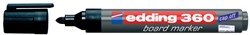 edding marqueur pour tableaux blancs, 360, noir 1 Stuk