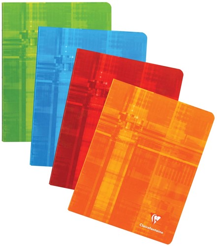Clairefontaine cahier ft 16,5 x 21 cm, 72 pages, quadrillé 5/5 mm, avec marge