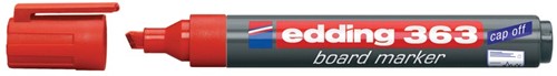 Edding marqueur pour tableaux blancs e-363 rouge 1 Stuk