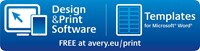 Avery Zweckform 3653, étiquettes universelles, Ultragrip, blanc, 200 feuilles, 105 x 42,3 mm 200 Vel-2