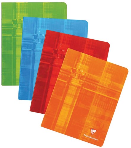 Clairefontaine cahier ft 16,5 x 21 cm, 72 pages, quadrillé 10 mm, sans marge