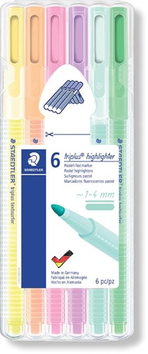 Staedtler Triplus Textsurfer, étui chevalet de 6 pièces