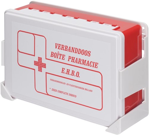 Verbanddoos met muurbevestiging