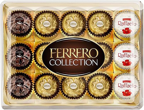 Ferrero Collection, 15 pièces, boîte de 173 g