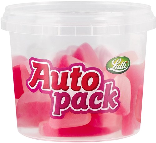 Lutti autopack bonbons dents de dracula, boîte de 150 g