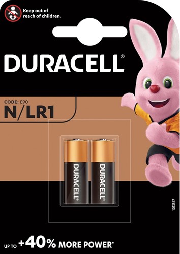 Duracell batterijen Security MN9100, blister van 2 stuks 2 Stuk