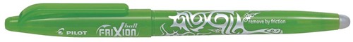 Pilot roller Frixion Ball vert clair
