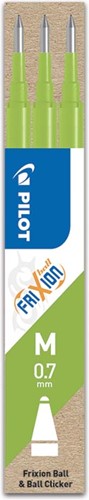 Pilot vullingen voor Frixion Ball en Frixion Ball Clicker, licht groen , etui met 3 stuks