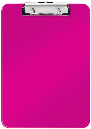 Leitz WOW plaque à pince, ft A4, rose