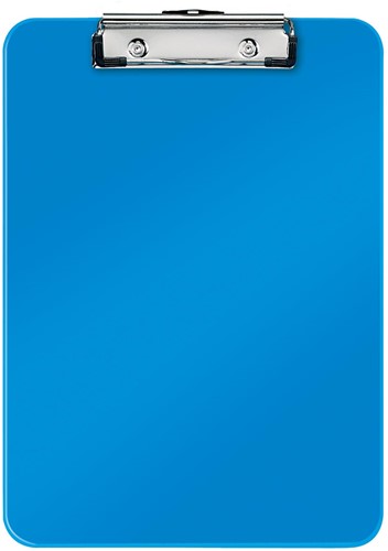 Leitz WOW klemplaat, ft A4, blauw