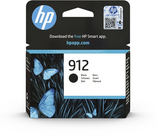 HP inktcartridge 912, 300 pagina's, OEM 3YL80AE, zwart 1 Stuk