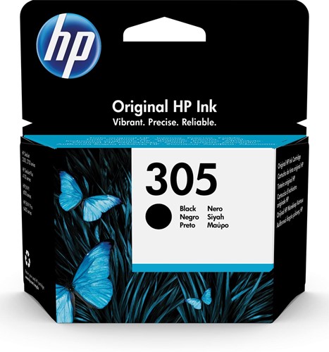 HP cartouche d'encre 305, 120 pages, OEM 3YM61AE, noir