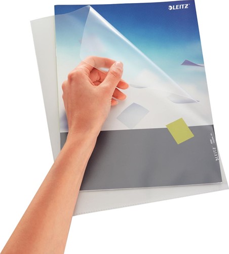 Leitz L-map Premium uit gekorreld PP, 120 micron, pak van 100 stuks 100 Stuk