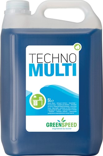 Greenspeed détergent universel concentré Techno Multi, parfum citrus, flacon de 5 litre