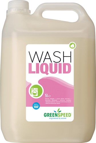 Greenspeed lessive liquide Wash Liquid, 71 doses, flacon de 5 litres 1 Fles