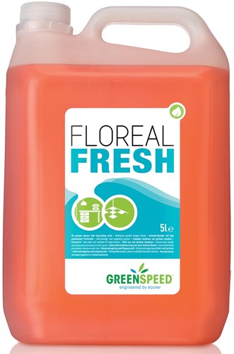 Greenspeed détergent universel concentré Floreal Fresh, parfum de fleurs, flacon de 5 litre