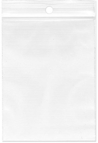 gripsealzakjes, ft 160 x 250 mm, 50 micron, met ophanggat, doos van 1000 stuks