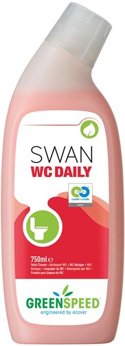 Greenspeed nettoyant toilette Swan WC Daily, parfum frais de pin, flacon de 750 ml 1 Fles