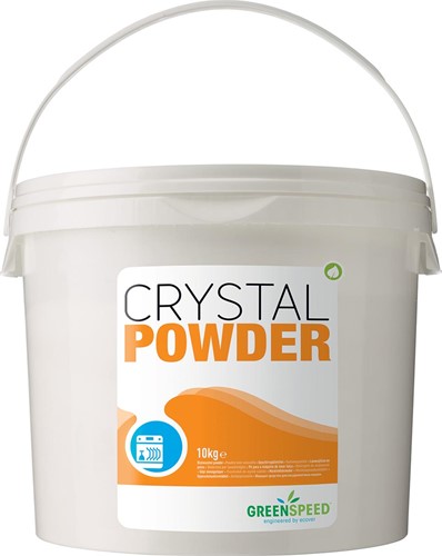 Greenspeed poudre pour lave-vaisselle Crystal Powder, seau de 10 kg