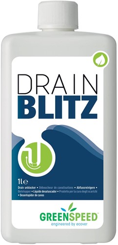 Greenspeed by ecover déboucheur Drain Blitz, flacon de 1 l