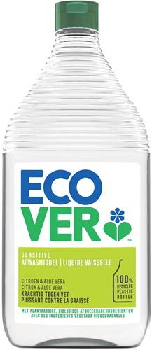 Ecover liquide vaiselle, parfum citron & aloe vera, bouteille de 1 l