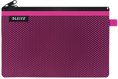 Leitz WOW Pochette, L, 2 compartiments, rose