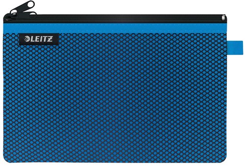 Leitz WOW Pochette, L, 2 compartiments, bleu