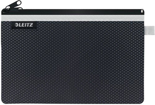Leitz WOW Pochette, L, 2 compartiments, noir