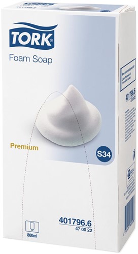 Tork schuimzeep, Premium, systeem S34, flacon van 800 ml