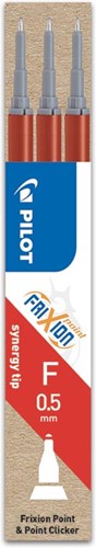 Pilot recharges pour Frixion Point, rouge 3 Stuk