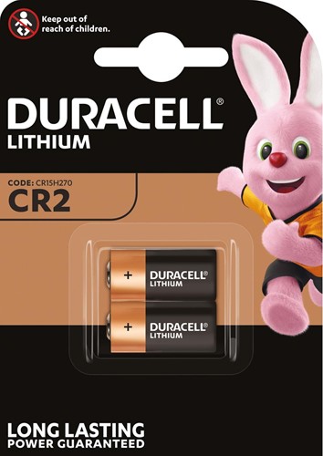 Duracell Ultra Lithium, CR2, blister 2 pièces