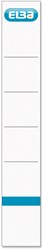 Elba Rugetiketten Ft 19 x 3 cm, wit, 10 stuks 10 Stuk