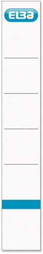 Elba étiquettes de dos, dos de 5 cm, ft 19 x 3 cm, blanc, 10 pièces 10 Stuk