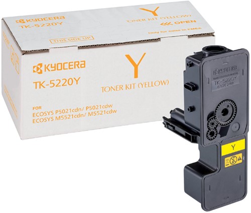 Toner Kyocera TK-5220Y geel 1 Stuk