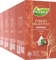 Pickwick thee finest selection, rooibos, pak van 25 zakjes