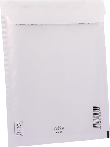 Bong AirPro eloppes à bulles d'air C15, ft 220 x 265 mm, blanc, paquet de 10 pièces