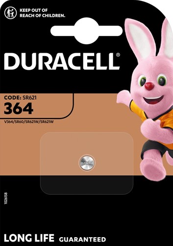 Duracell pile bouton 364, sous blister