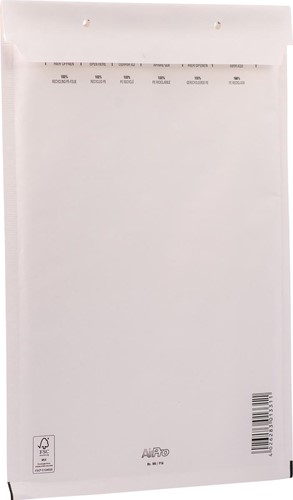 Bong AirPro eloppes à bulles d'air C16, ft 220 x 340 mm, blanc, paquet de 10 pièces