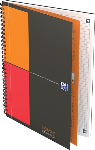 Oxford INTERNATIONAL notebook, 160 pages, ft B5,  quadrillé 5 mm 1 Stuk