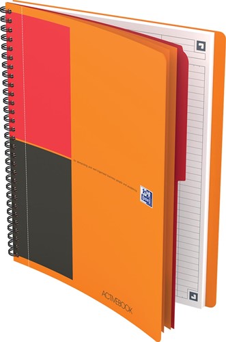 Oxford INTERNATIONAL activebook, 160 pages, ft B5, ligné 1 Stuk
