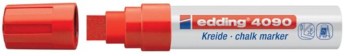 Edding Marqueur craie e-4090 rouge