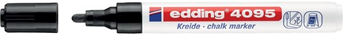 Edding Marqueur craie e-4095 noir 1 Stuk